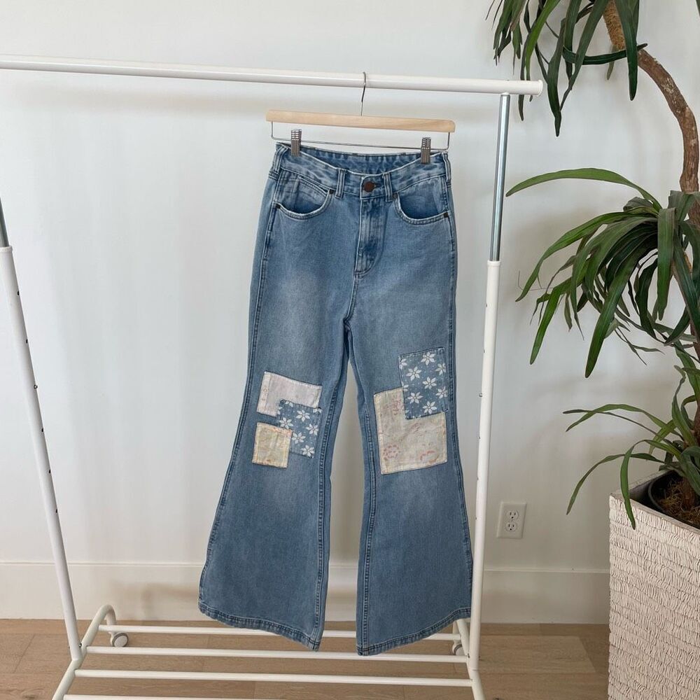 Wrangler Billabong Jeans with Patches